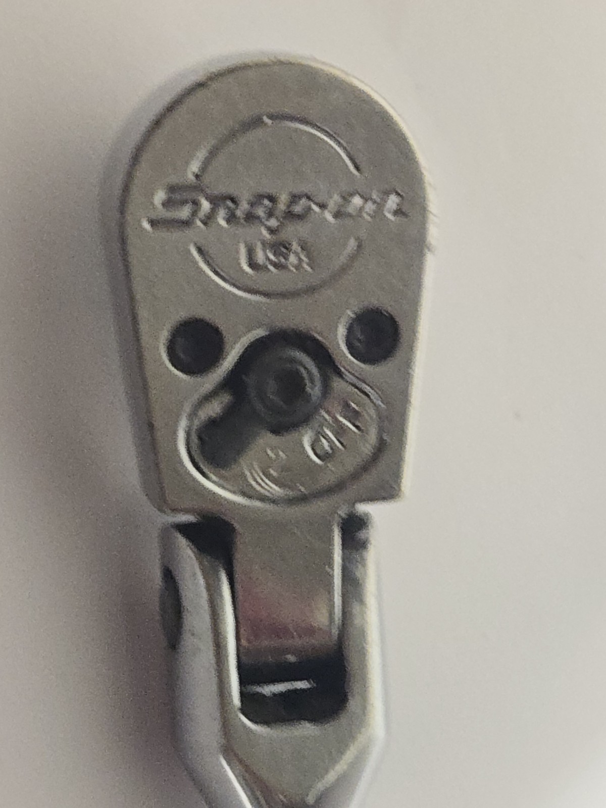 Snap On 1/4″ Drive Flex Head Ratchet – TM831 Used – See Photos