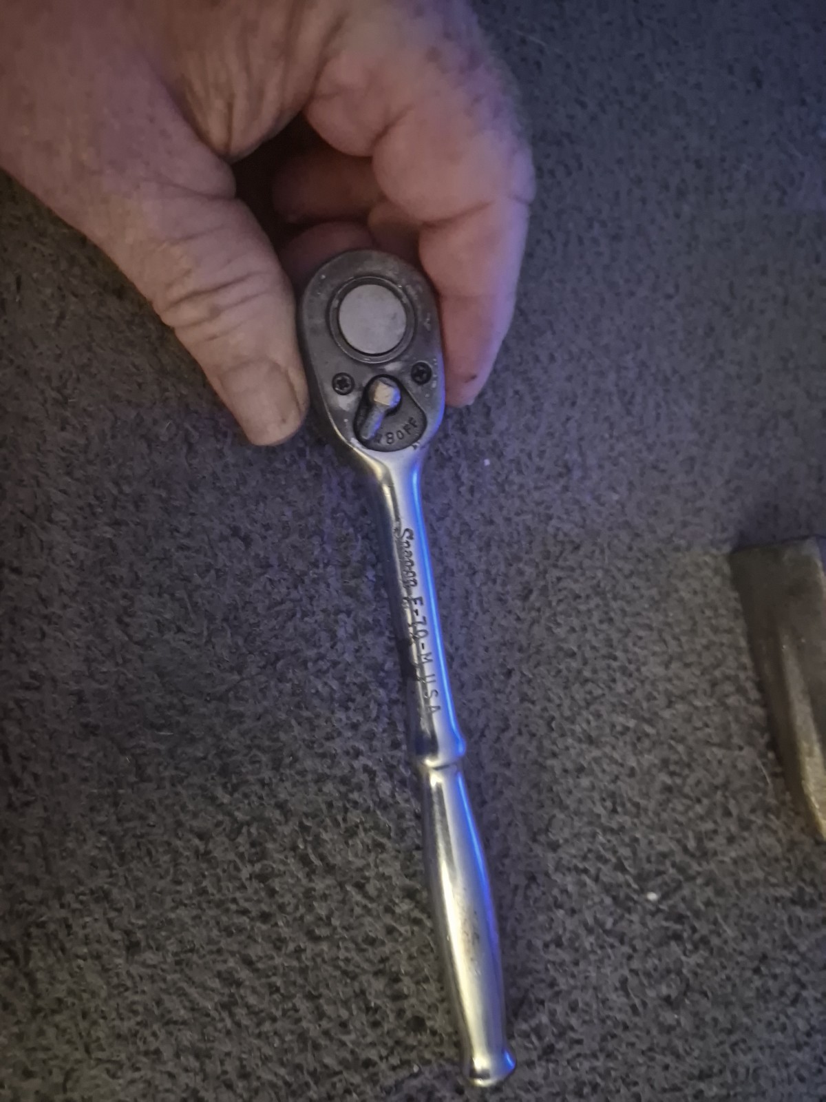 Snap On 3/8″ Drive Ratchet 7″ Long F70M