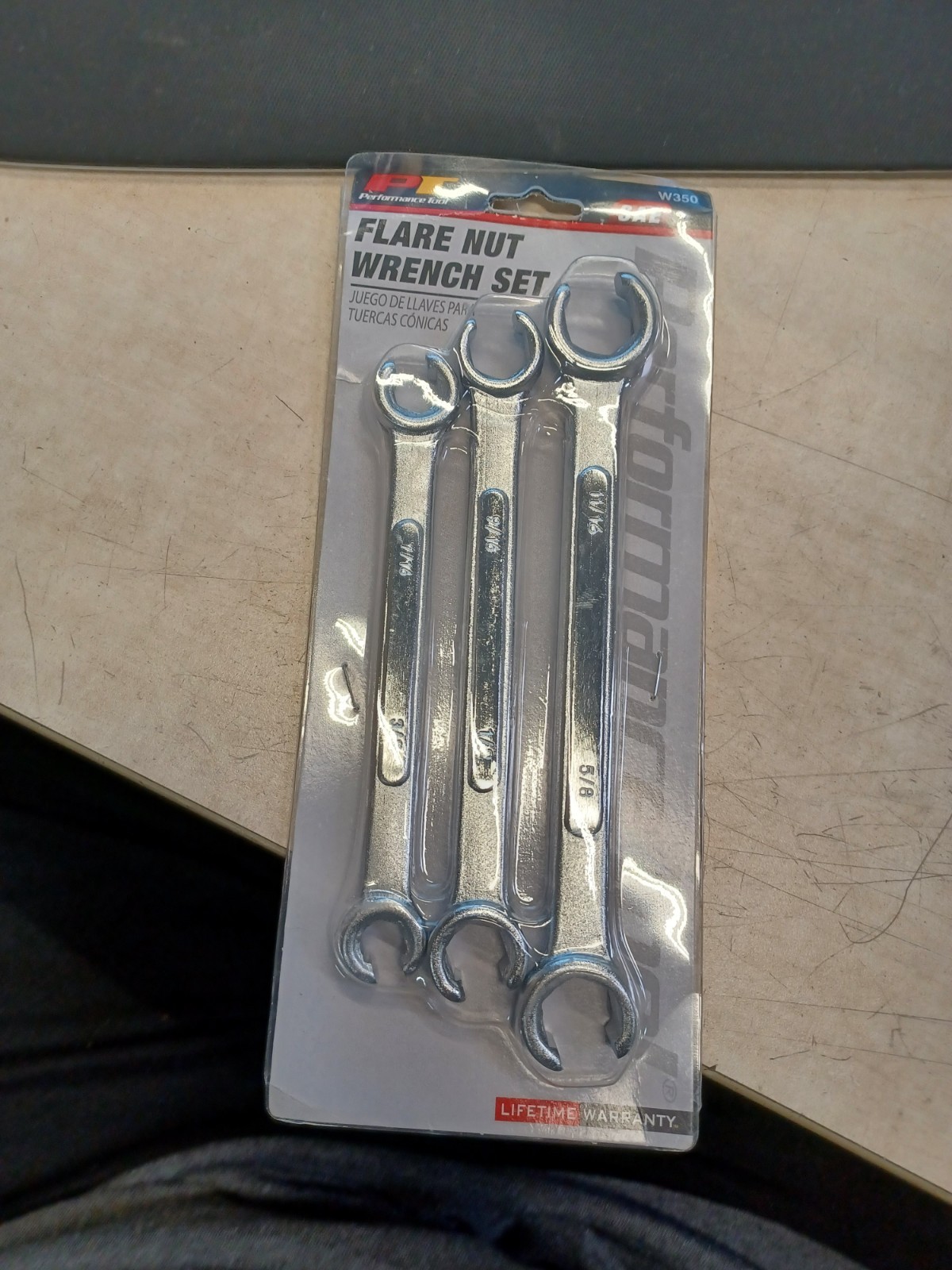 PT W350 – 3 pc. SAE Flare Nut Wrench Set