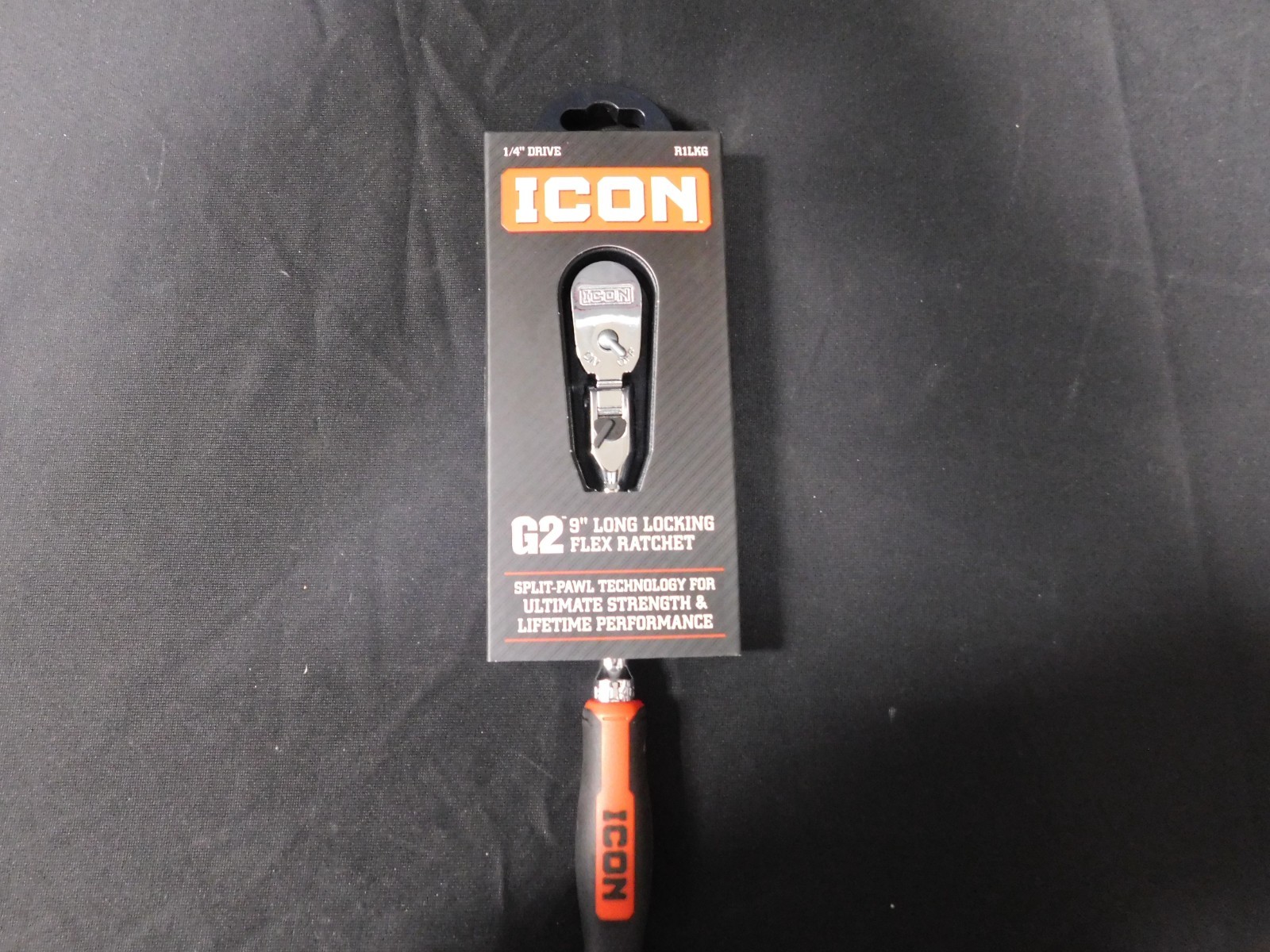 ICON R1LKG G2 9″ LONG LOCKING FLEX RATCHET 1/4 INCH DRIVE (EB91)