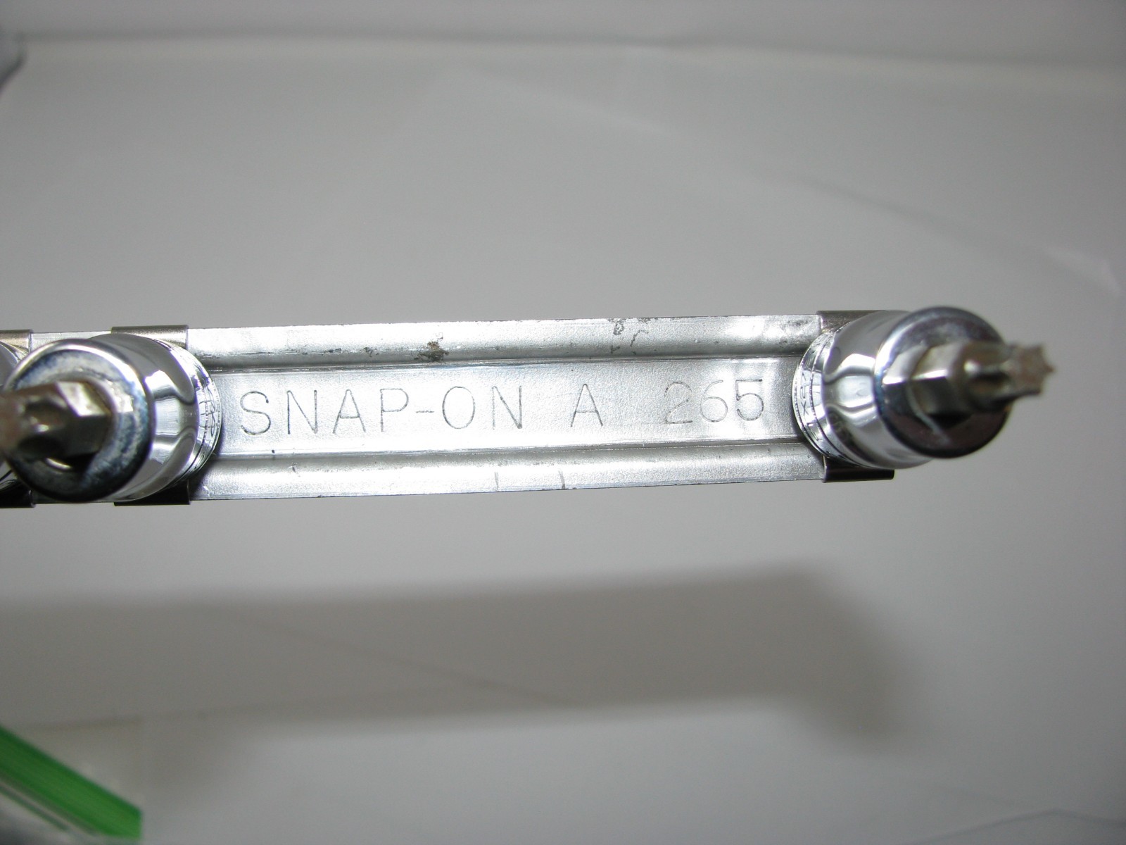 7 pc Snap-On Tools 3/8″ Drive TORX Sockets T55 FTX500E T50 T45 T40 T30 T27 rail