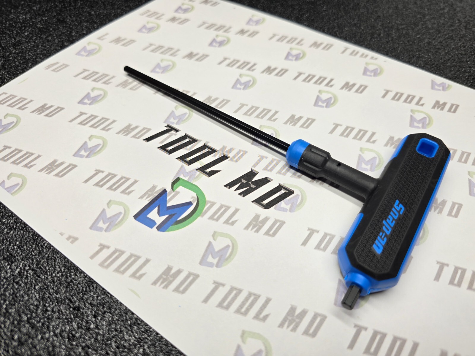 Snap-on Tools NEW 4mm Metric T-Shaped / L-Shaped Combination Hex Wrench AWSGM4A