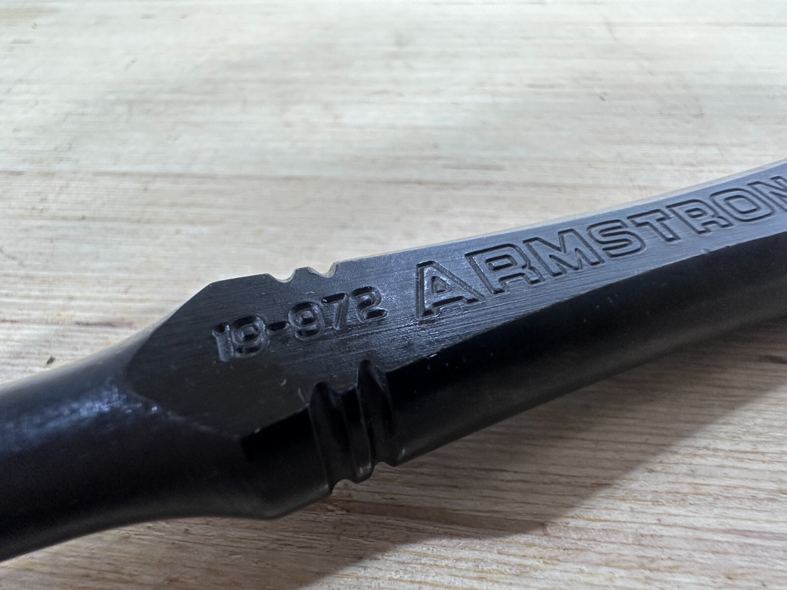 NOS Armstrong Tools USA 19-972 RARE Black Industrial Finish 3/8″ Drive Ratchet