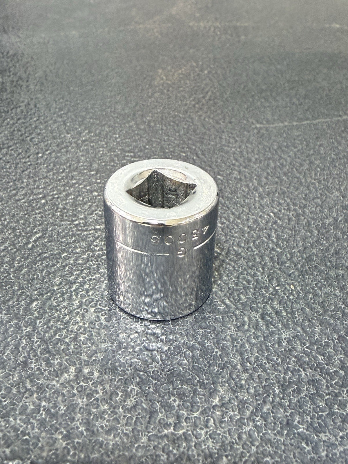 Vtg 5/8″ Craftsman G-Series P/N 43005 3/8″ Drive 6-Point Socket USA Made NOS