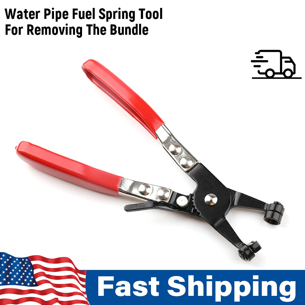 Automotive Spring Clamp Pliers Hose Clamp Removal Repair Swivel Flat Band Tool