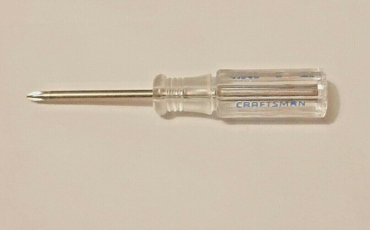 Craftsman Flat point and Phillips Screwdriver – Made in USA – Choose Size
