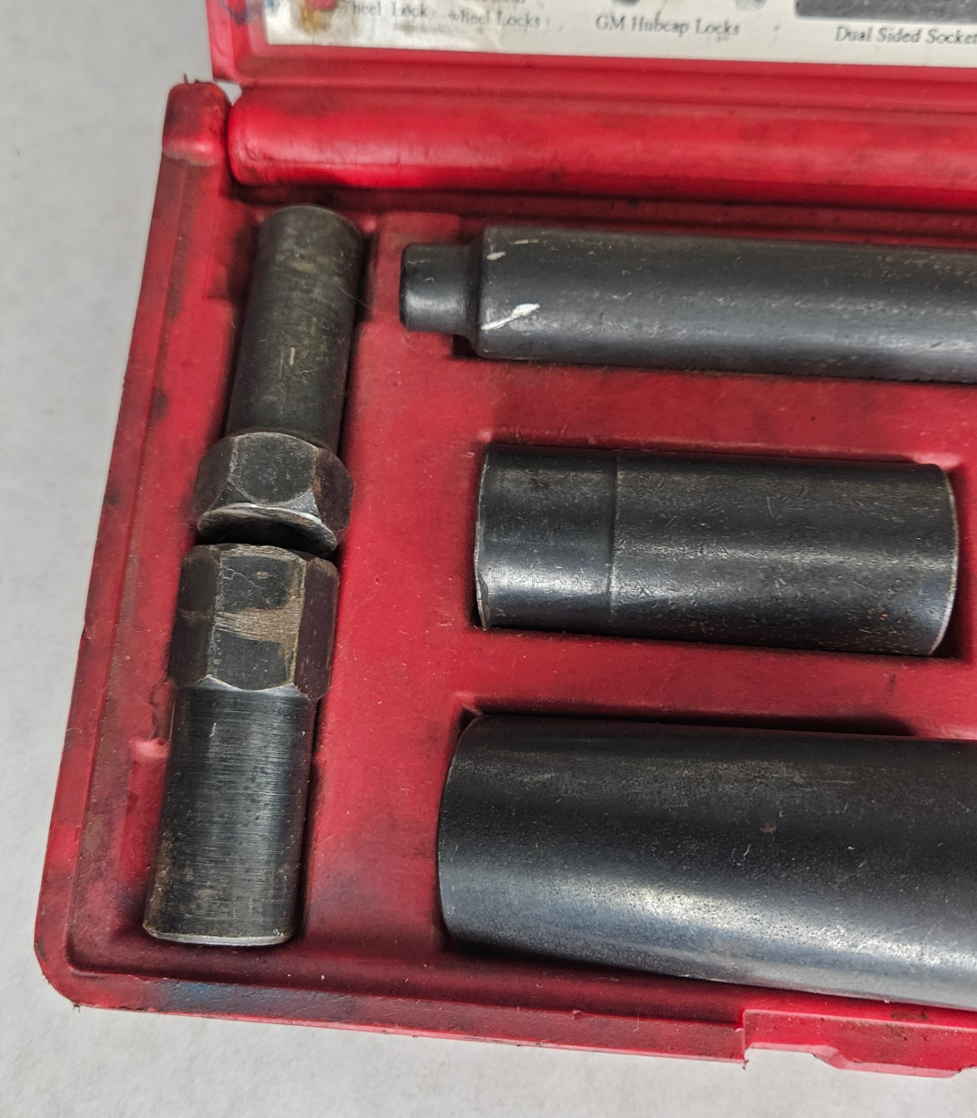 Blue Point YA1005B 5 Piece Deluxe Hubcap & Wheel Lock Remover Set