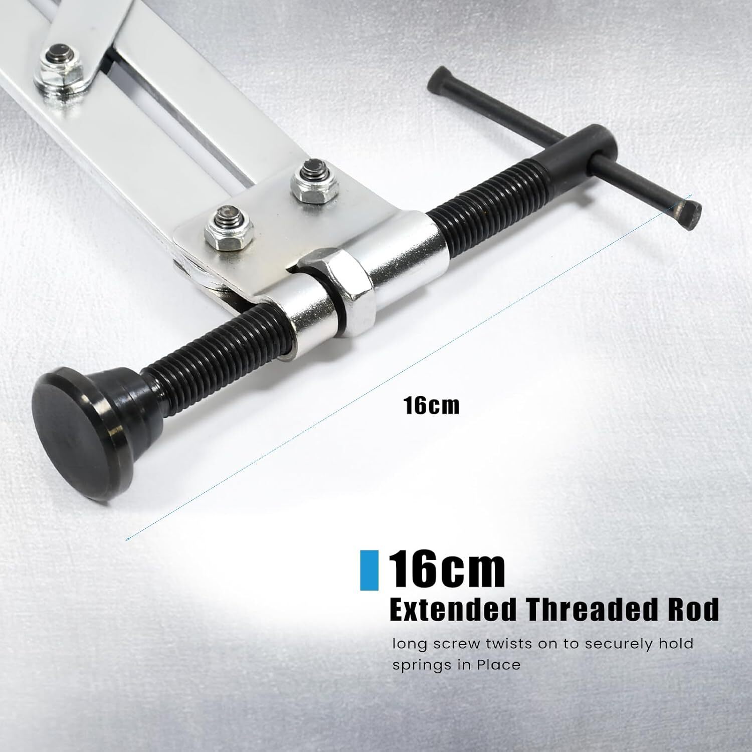 SMOTIVEPRO 8in Valve Spring Compressor Tool Universal Automotive Engine Valve