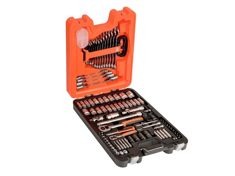 Bahco Metric Imperial 1/4″ And 1/2″D Socket Spanner Set 94 Piece S87+7