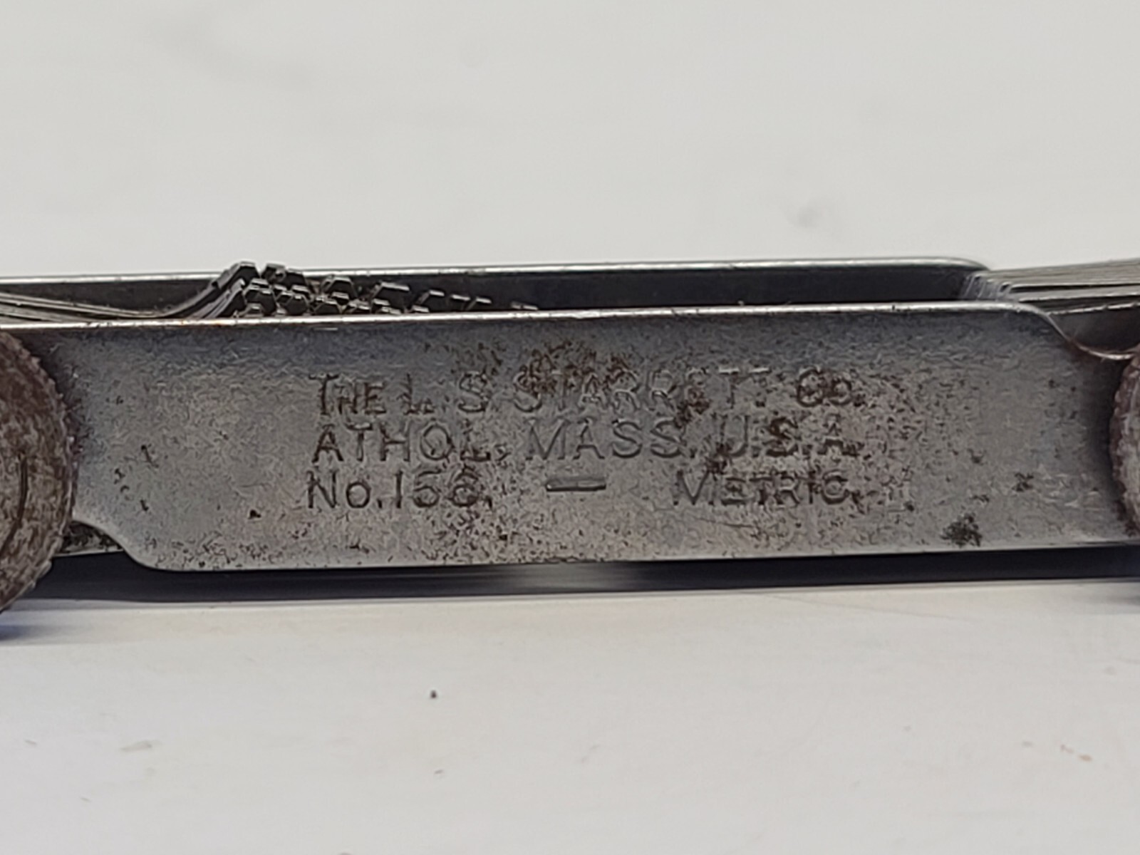 Starrett 156 Metric Screw Pitch Gage 28 Leaves 0.25-2.50mm Range Gauge Tool USA