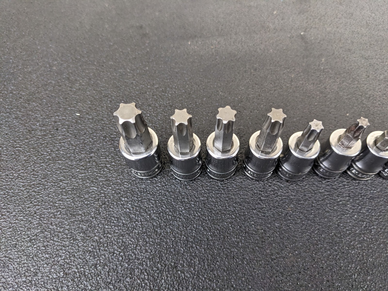 #bp500 Snap-on Tools 12 Pc Combo Drive TORX Bit Socket Set 212EFTXY