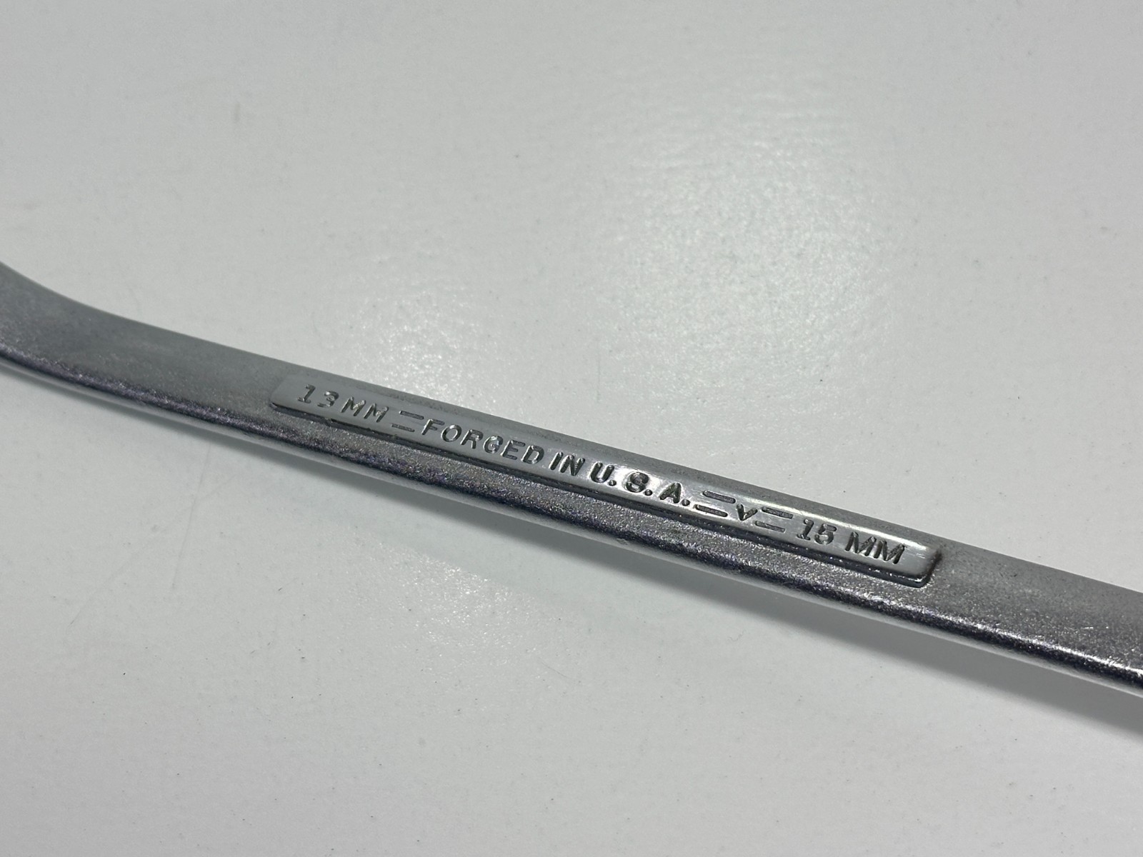 Craftsman USA V Series Metric 15mm x 13mm Offset Double Box End Wrench, 12 Point