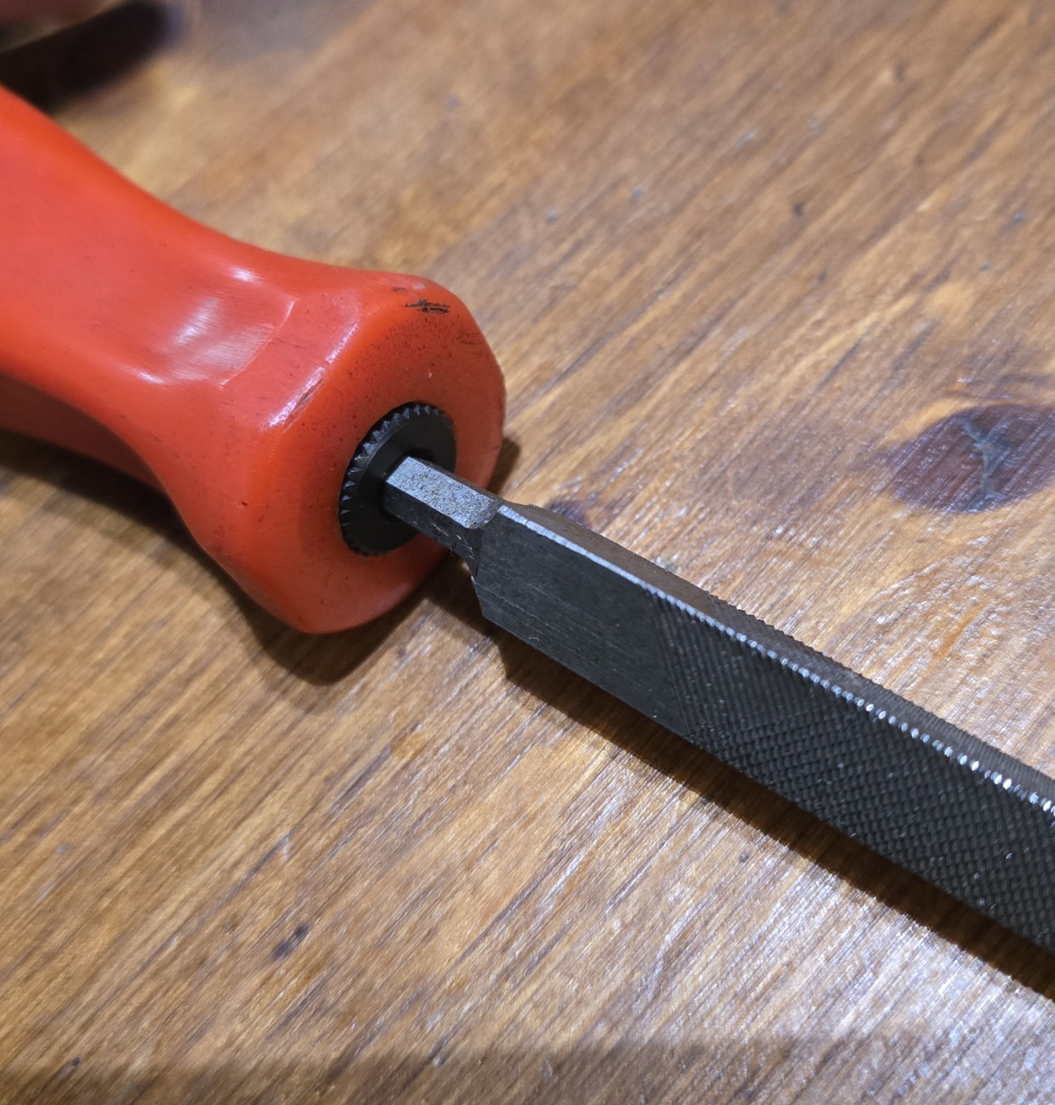 SNAP-ON Red Handle File HF-814 USA – File Unknown