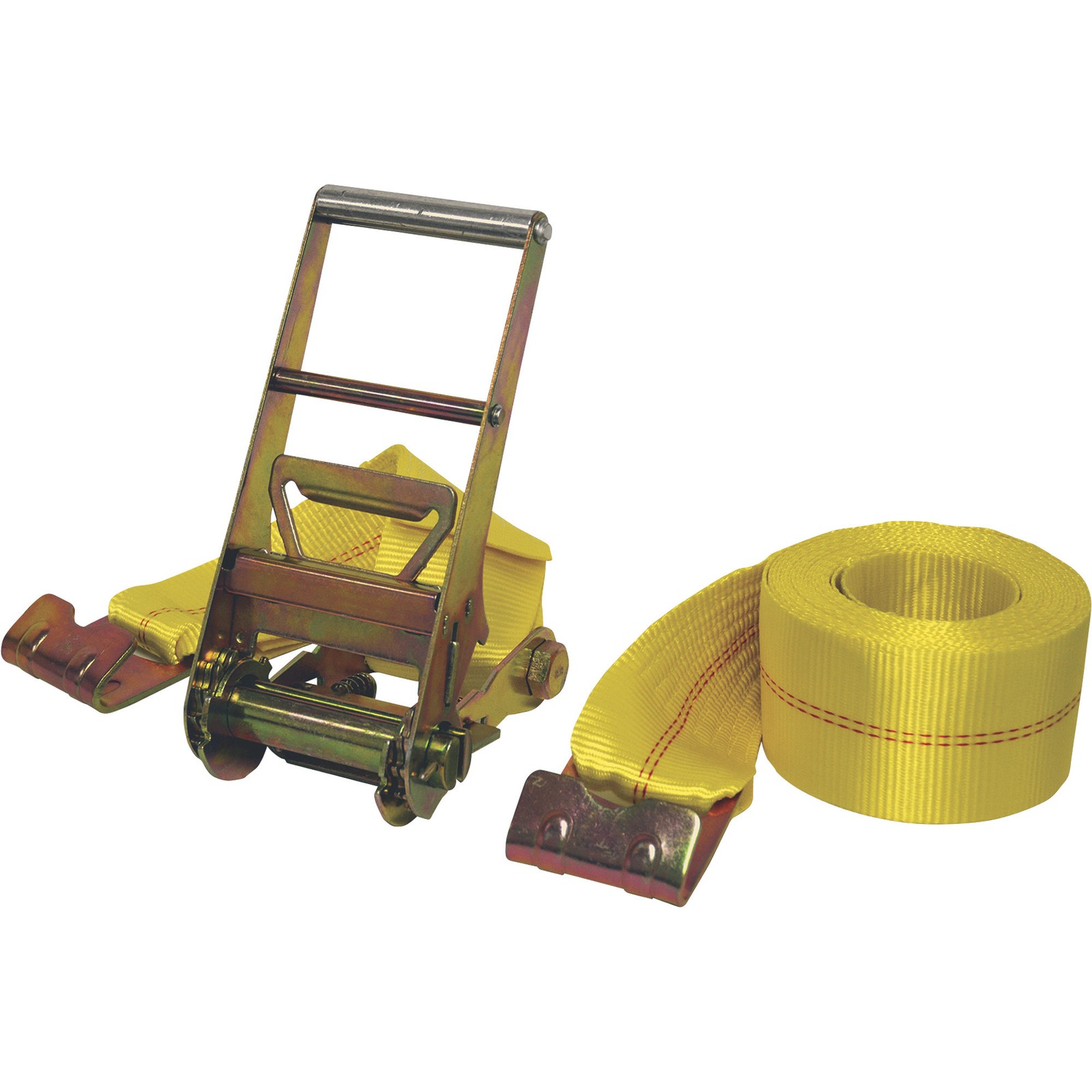 Smart Straps Commercial-Grade Ratchet Tie-Down, 15,000-lb. Breaking Strength,