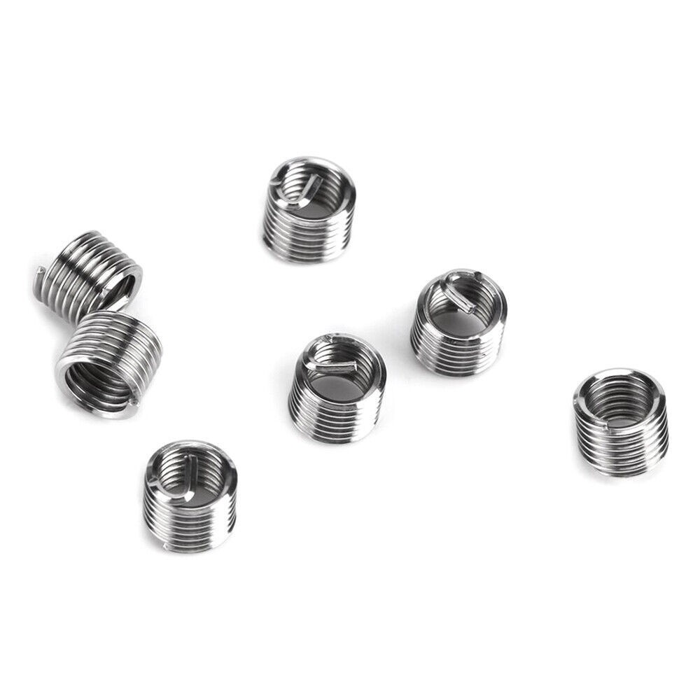 M8X1.25 Thread Repair Kit 30 Piece Helicoil Compatible 6mm Damaged Threads