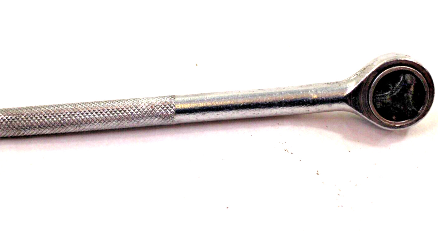 Lot of 2 Standard 3/8″ Reversible Chrome Generic Ratchets 7.25″