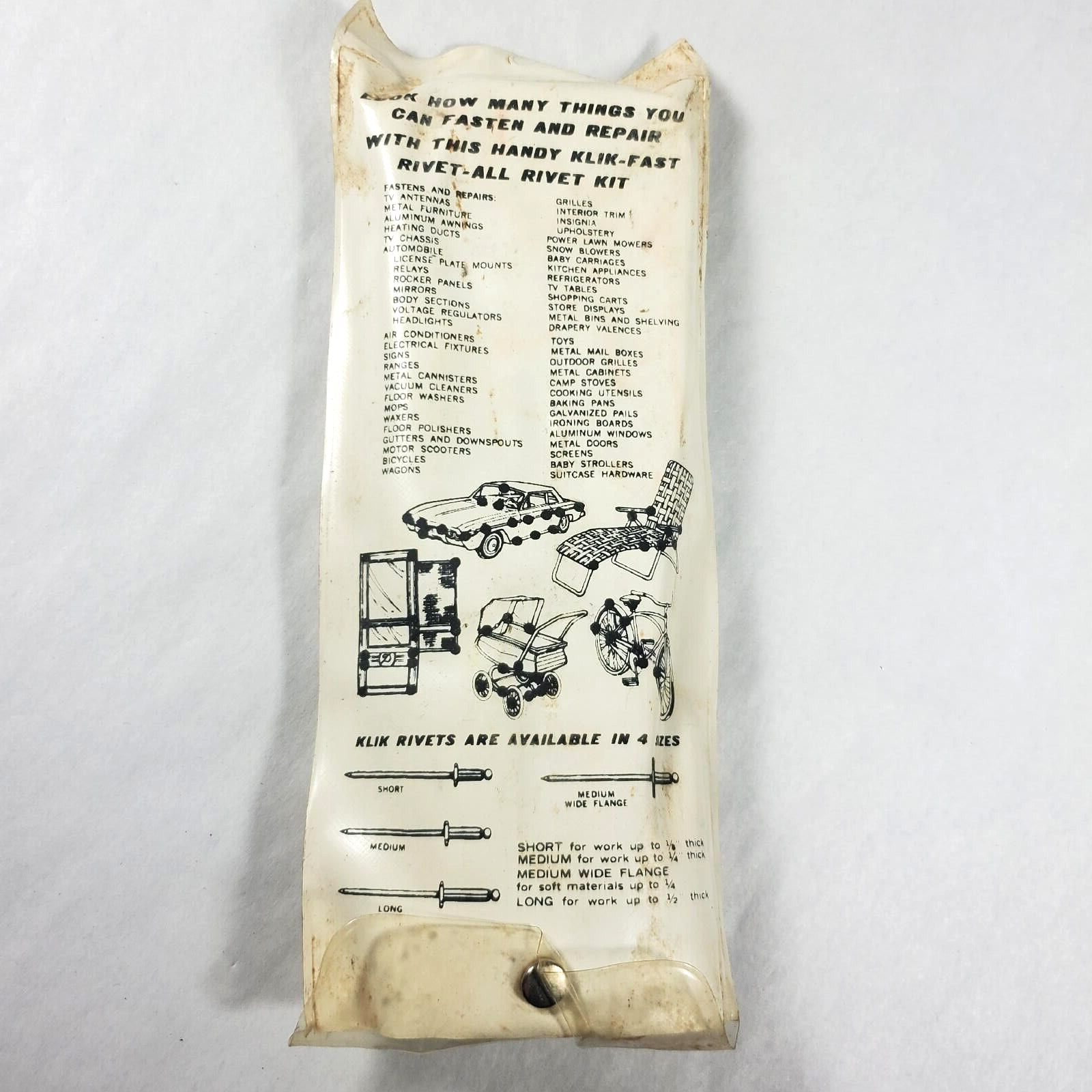 Marson Rivet-All Riveter Pop Rivet Gun Model No. CT-1 + Rivets & Instructions