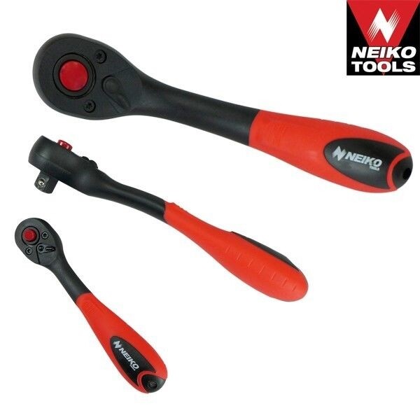 3pc Composite Offset 1/2″ 3/8″ 1/4″ Ratchet Wrench Set PRO GRADE Auto Shop Tools