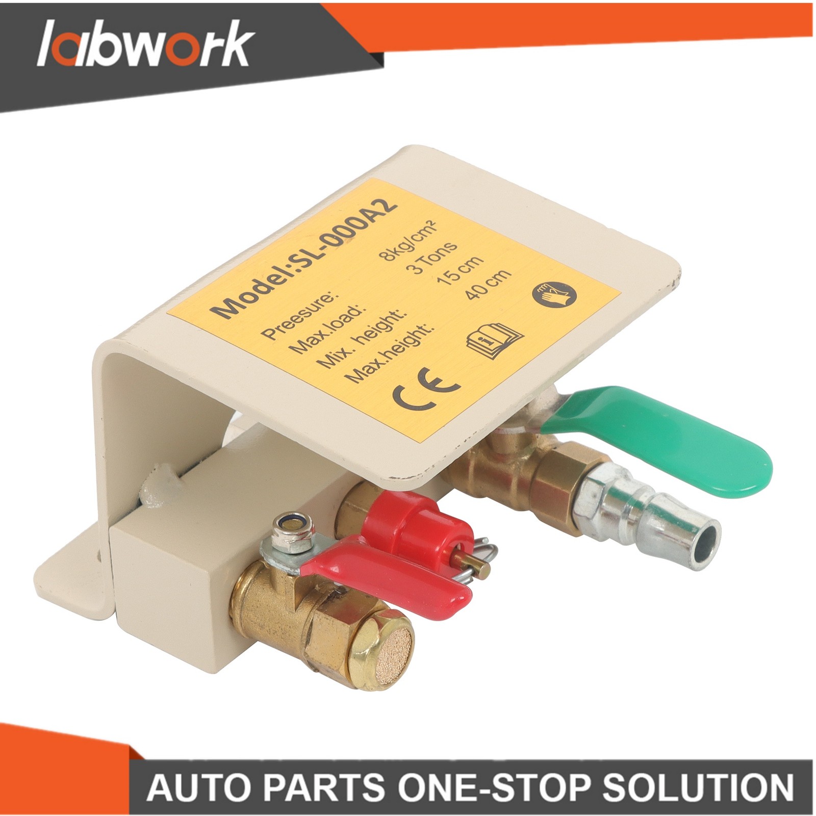 Labwork Triple Bag Air Jack 3 Ton 6600lb 17.7″ for Car SUV Lifting