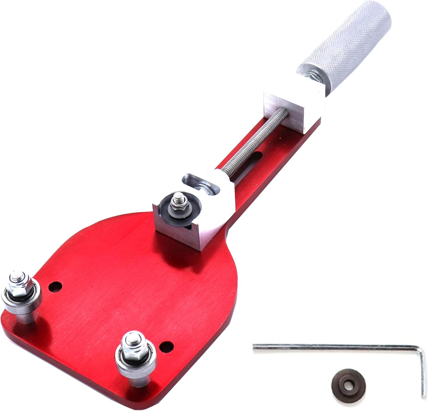 MOCW 77750 Oil Filter Cutter Billet Aluminum Universal Red