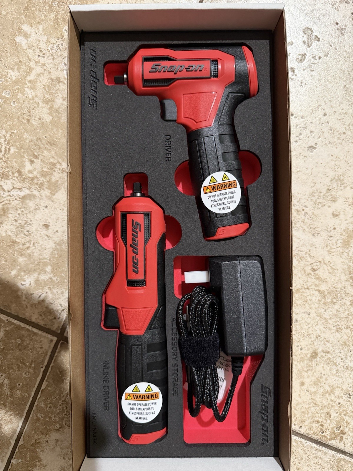 SNAP ON NANO ACCESS TOOL KIT NEW IN BOX RECHARGABLE SET