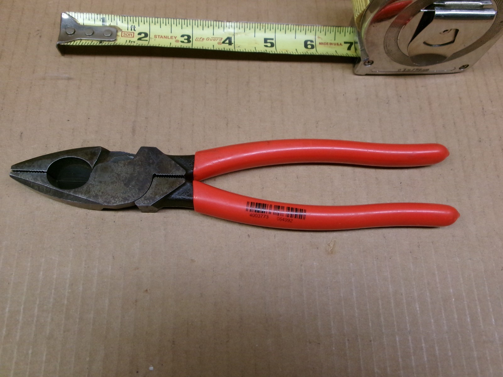 Knipex 9″ High Leverage Lineman Pliers No 0901240