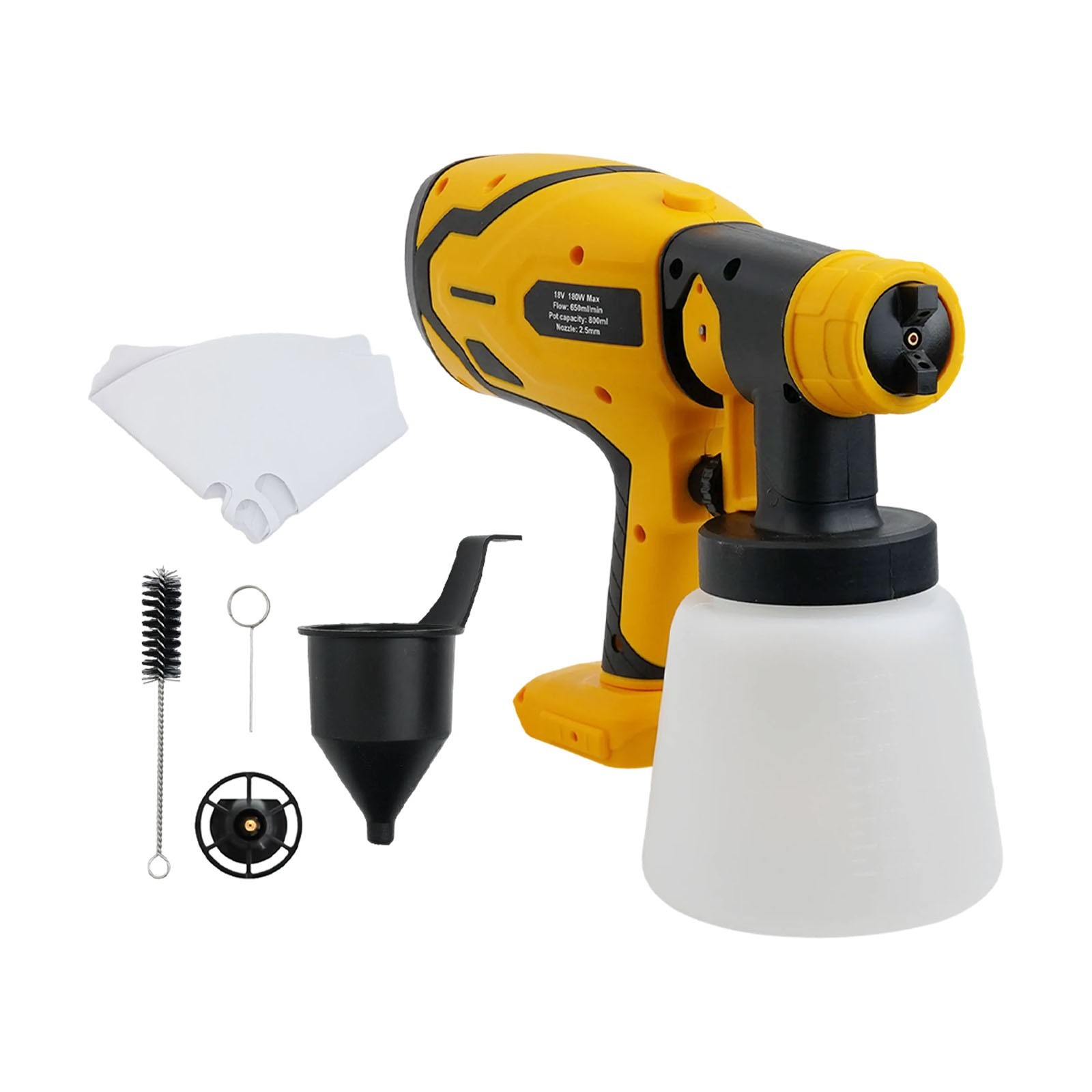 Able to Handle Various Projects Cordless Electric Paint Sprayer Available