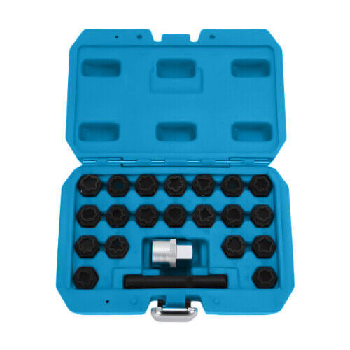 22x Wheel Locking Key Set for Audi Anti-Theft Wheel Rim Lug Nut Master Removal