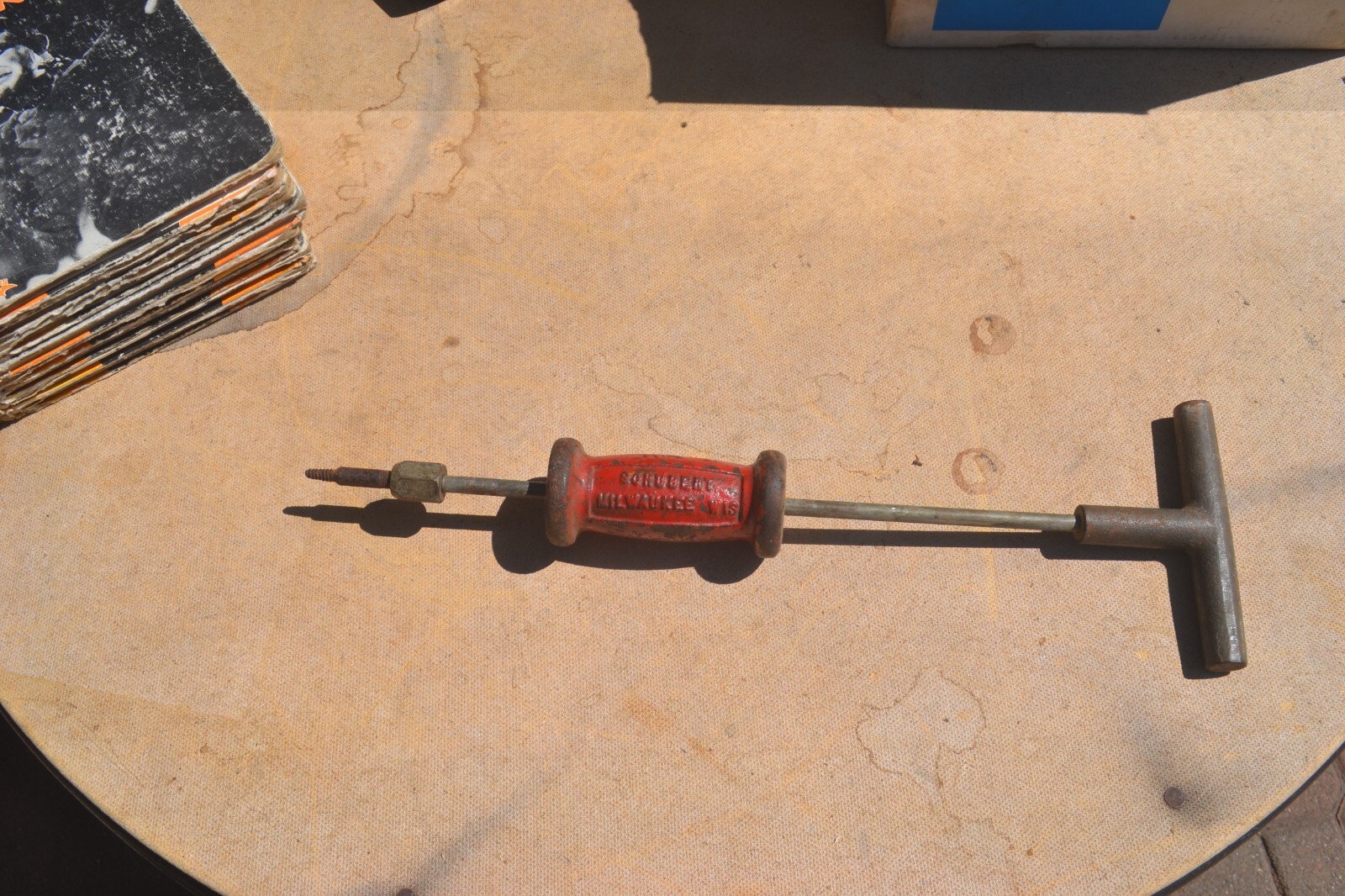 VINTAGE SCHUBERT SLIDE HAMMER Dent Puller Tool