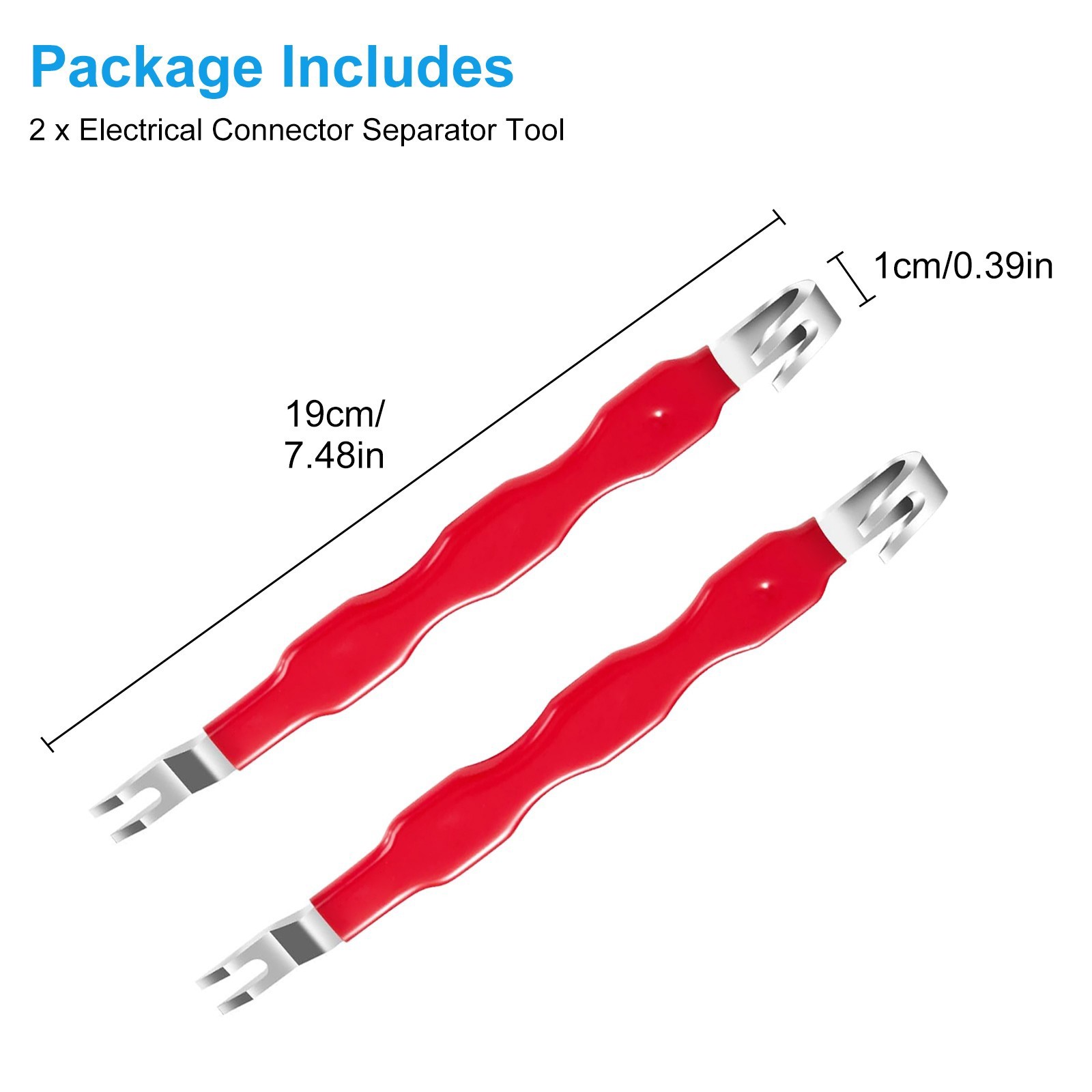 2PCS Electrical Terminal Connector Separator Removal Tool for Automotive 7.5inch