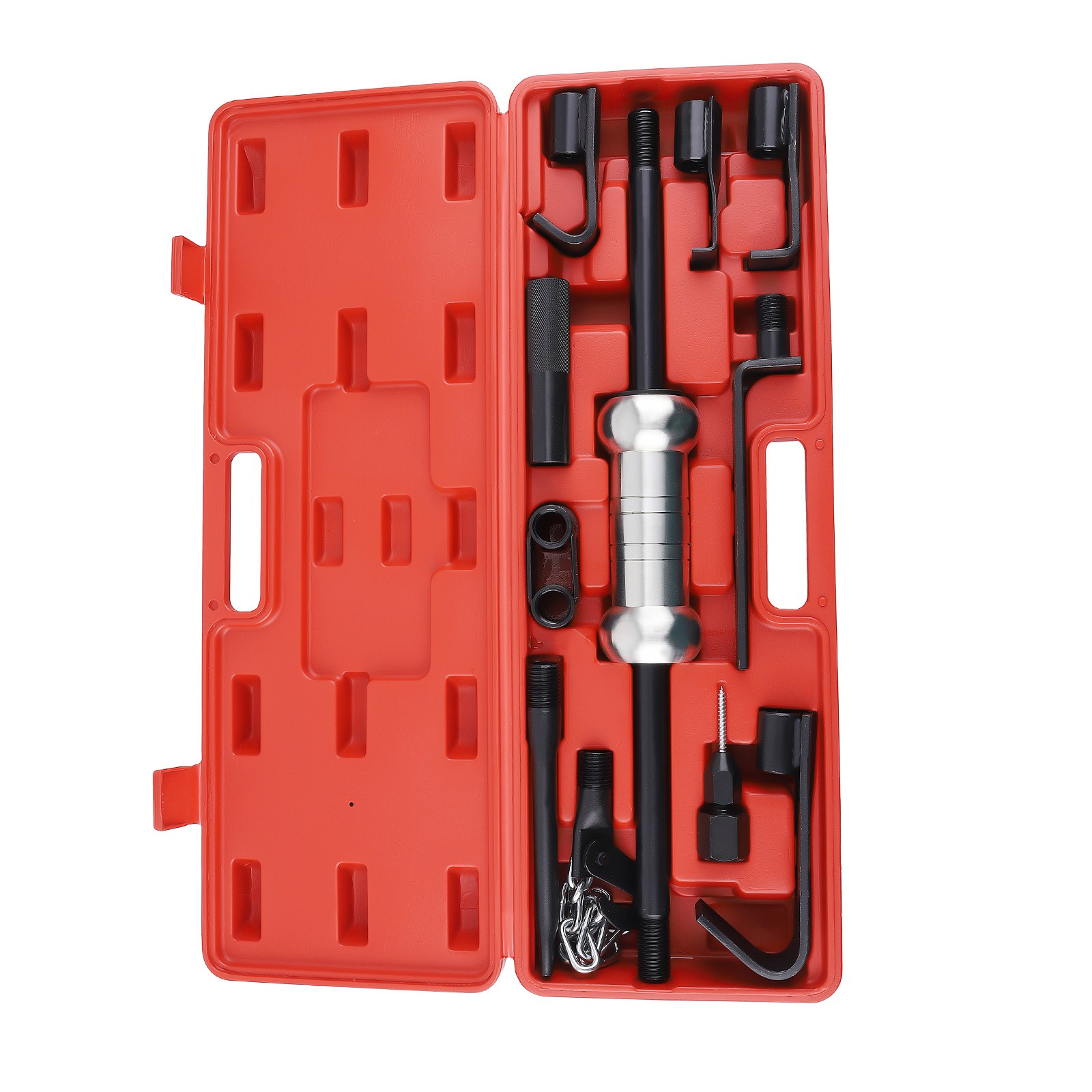 13 pcs Dent Puller 10lbs Slide Hammer Auto Body Car Repair hooks Tool Kits