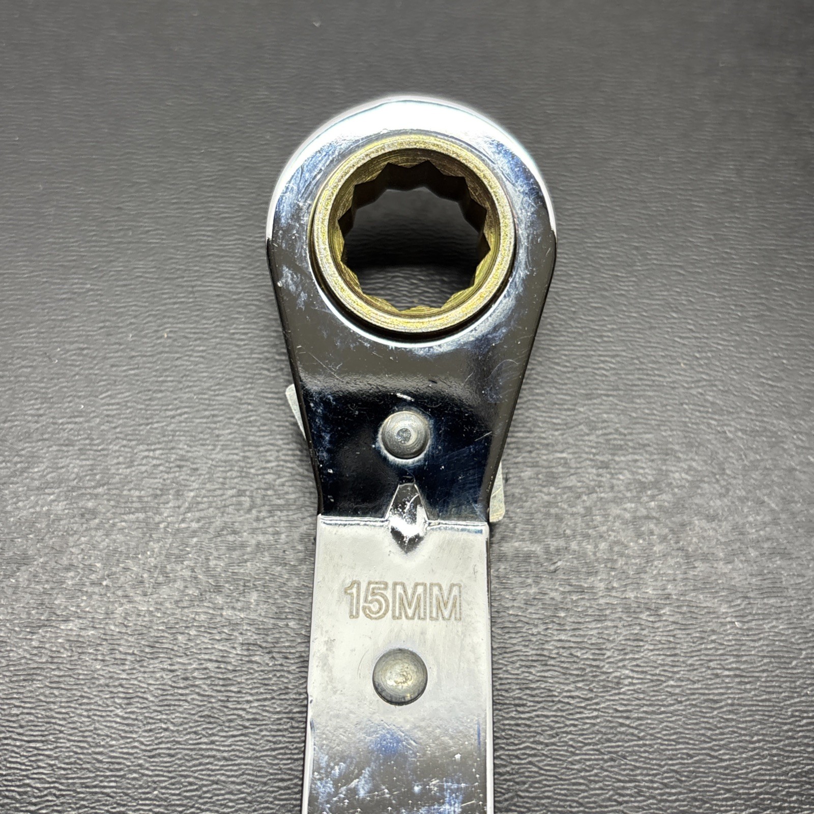 Craftsman USA 15mm Hard Handle Ratcheting 6 point Wrench