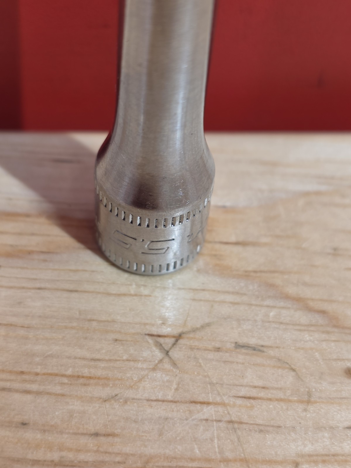 Snap-on Tools STMM5.5 5.5mm 1/4″ Drive Metric 6-Point Deep Chrome Socket USA