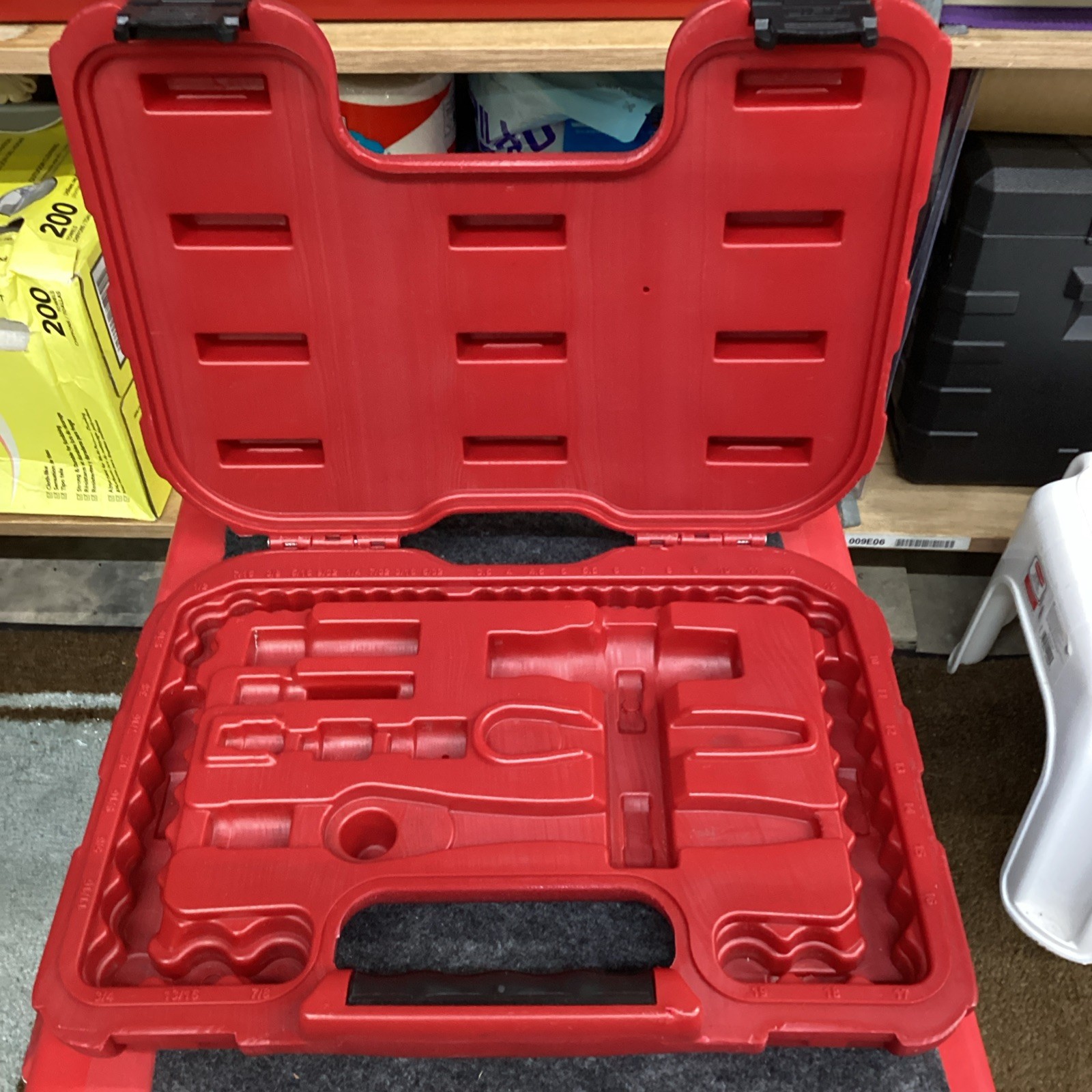 Sears CRAFTSMAN CASE ONLY 51 Piece Max Axess Pass Thru Mechanic’s Tool Set 29309