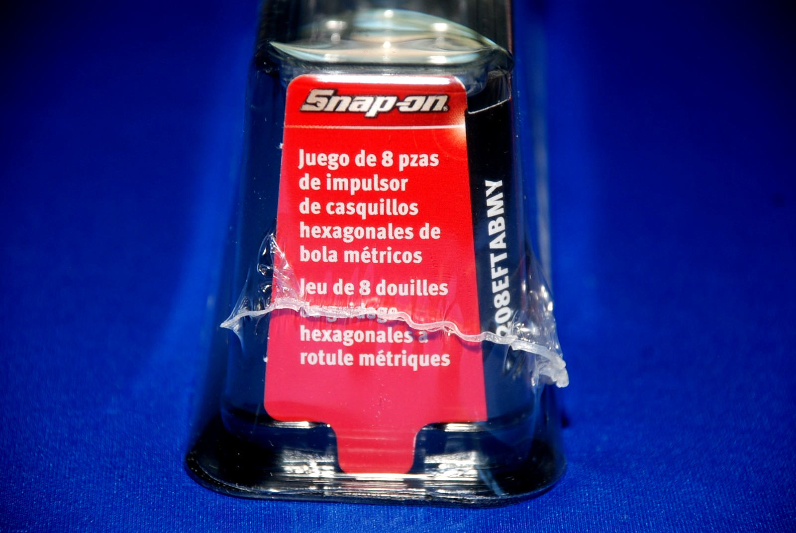 Snap-on NEW 8 Piece Combination Drive Metric Ball Hex Bit Socket Set (3-10 mm)