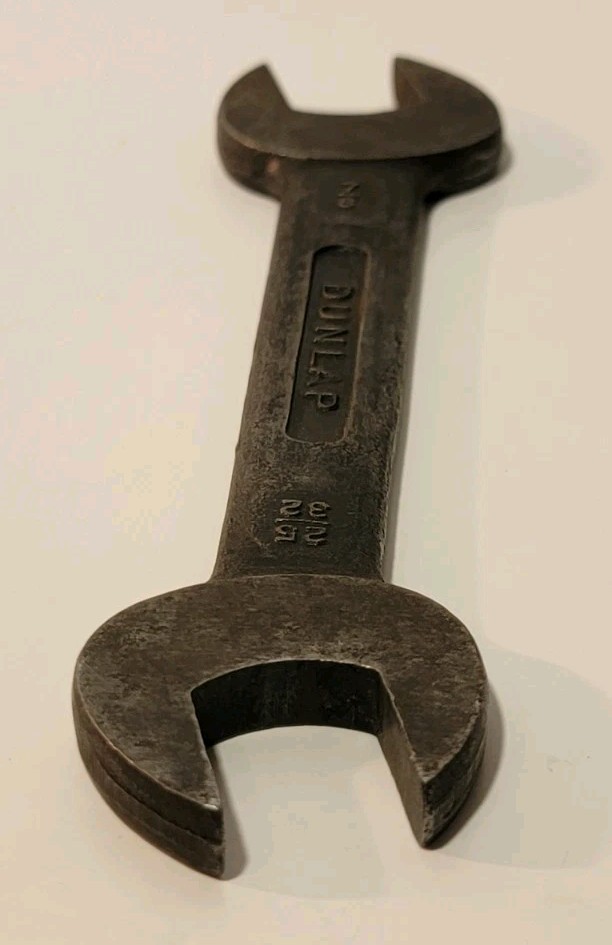 Vintage Dunlap Tools Open End Wrenches 7/8” X 25/32” Made In USA