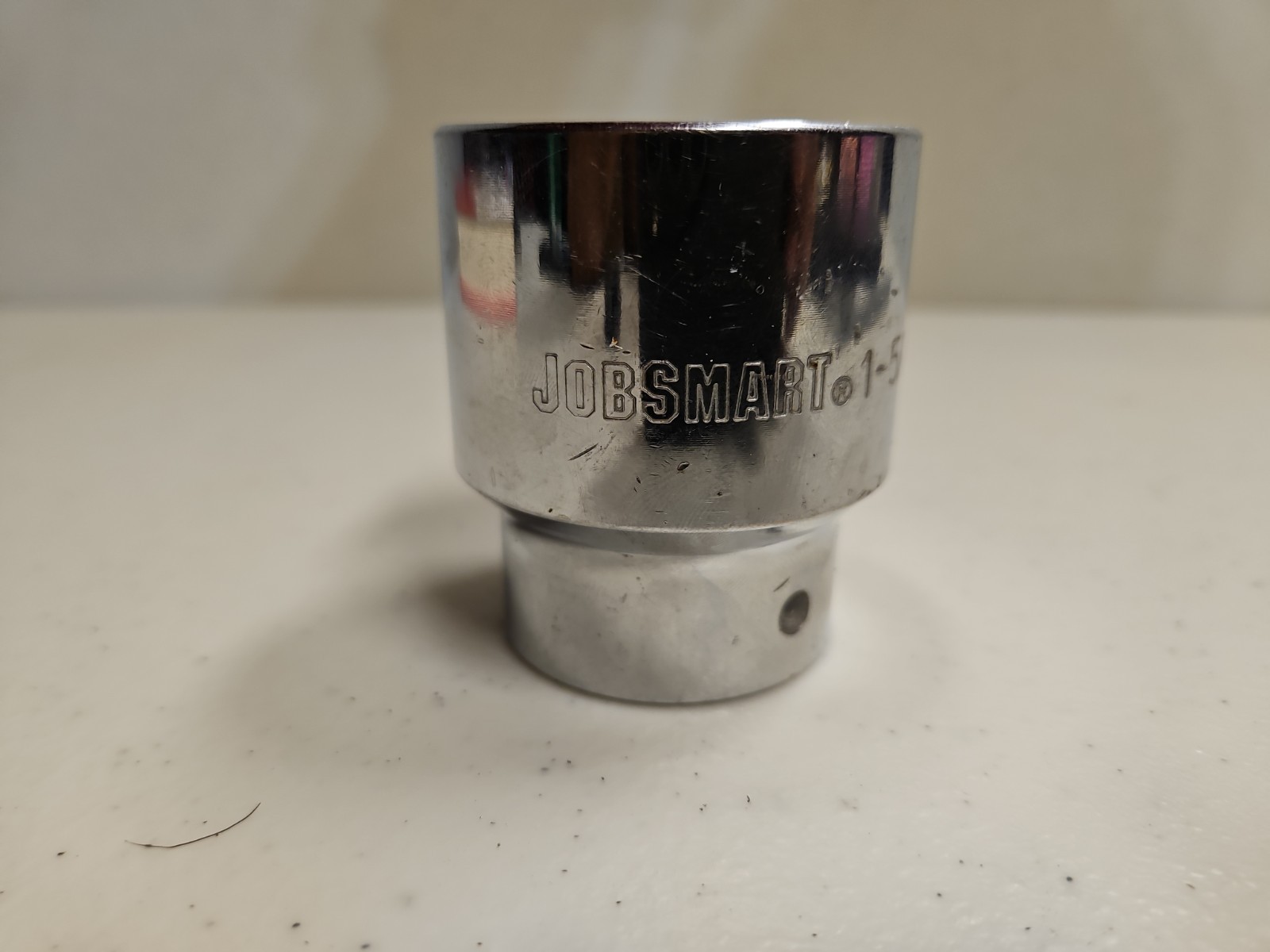 JobSmart 3/4″ Drive 1-5/8″ 6-Point Socket SAE Chrome Heavy Duty USA