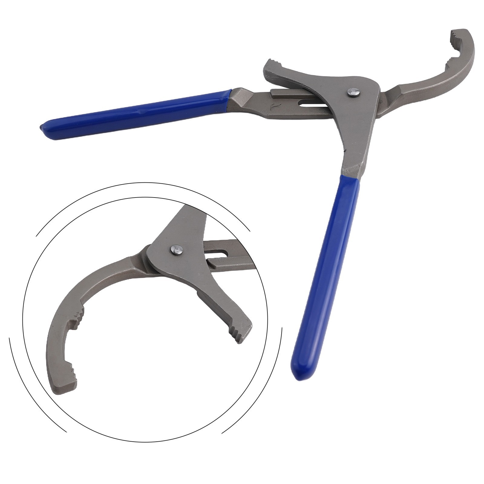 Sturdy Oil Filter Pliers 10 20HRC Clamp Hardness Protects Filters From Damage