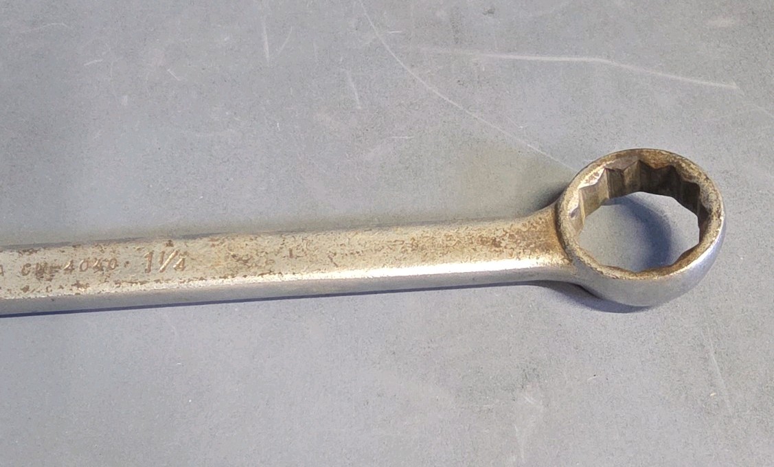Cornwell Tools Vintage 17″ 1-1/4″ 12PT Combination Wrench CW4040
