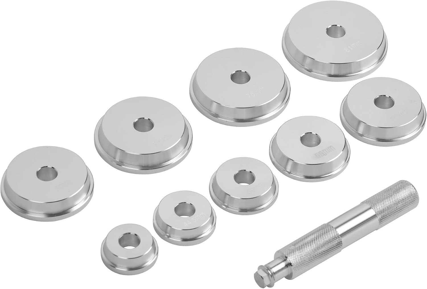 Comprehensive Bearing Race Installation Tool Set – Fits Most Standard Sizes