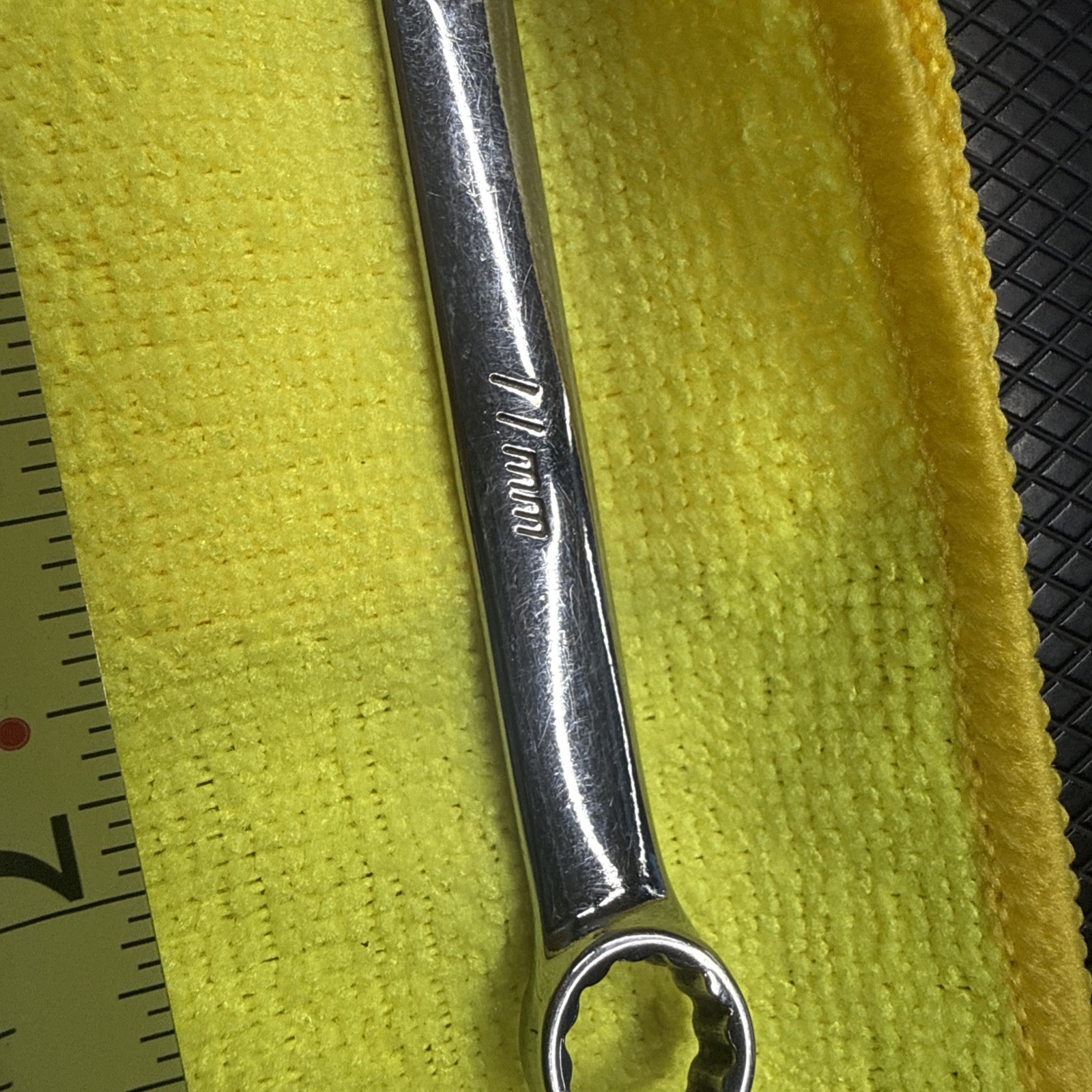 Snap-on Tools USA 11mm Metric 12pt LONG Length Chrome Combo Wrench OEXLM11B