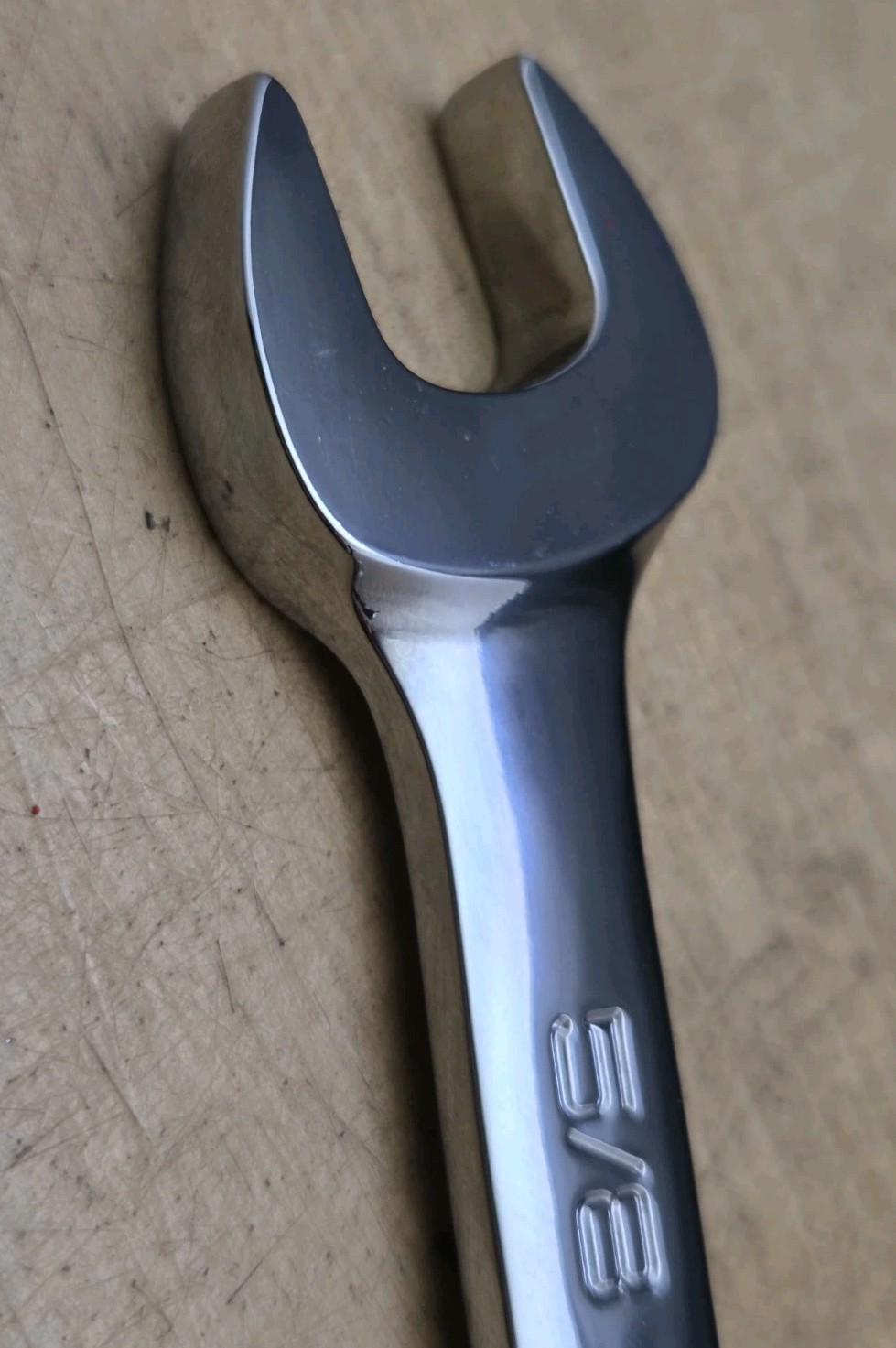 New Snap On VO2022B – 5/8″ x 11/16″ Chrome Double Open End Wrench