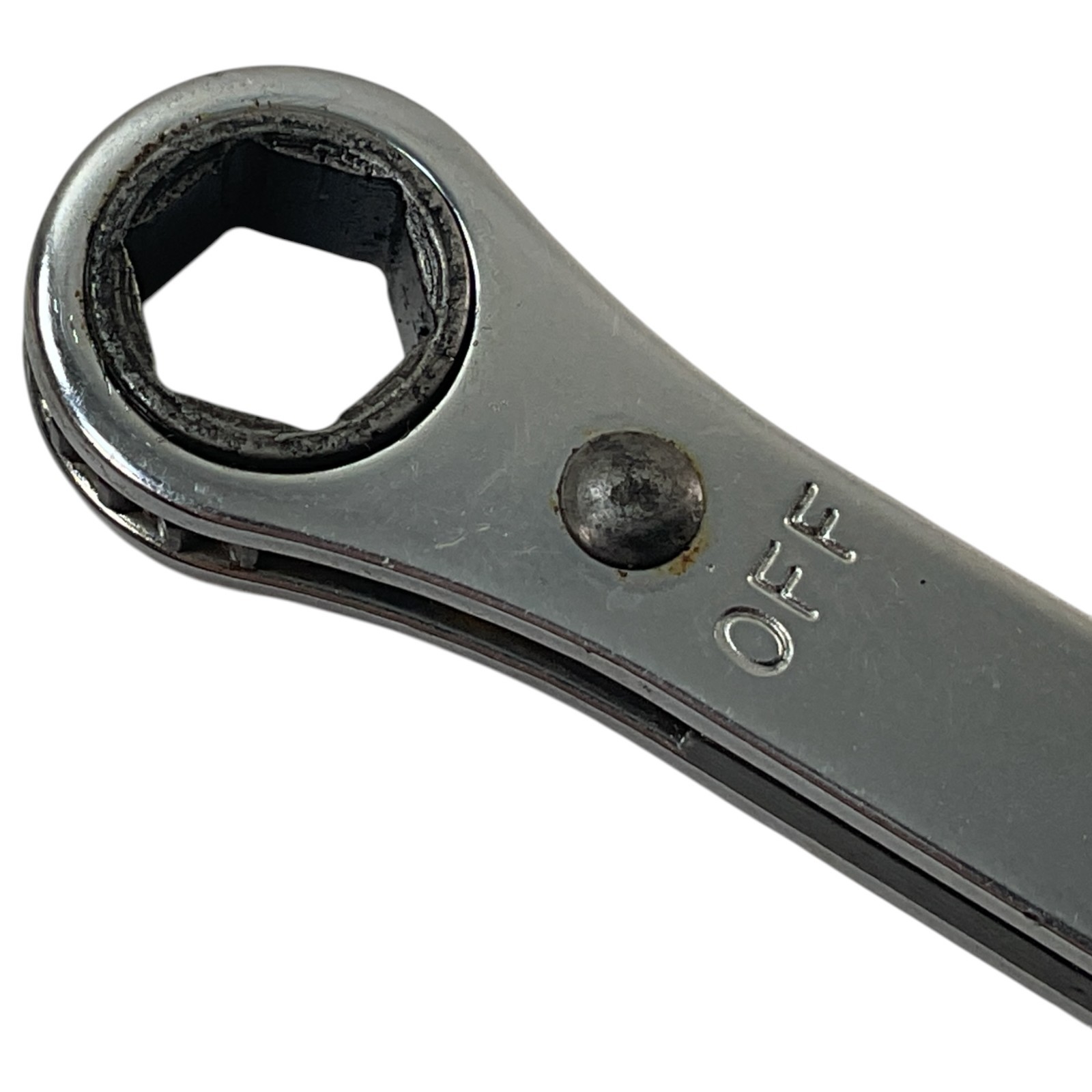 Snap-On Ratcheting Box Wrench 10mm 11mm RBM1011S 6 Pt As Pictured Mechanic Tool