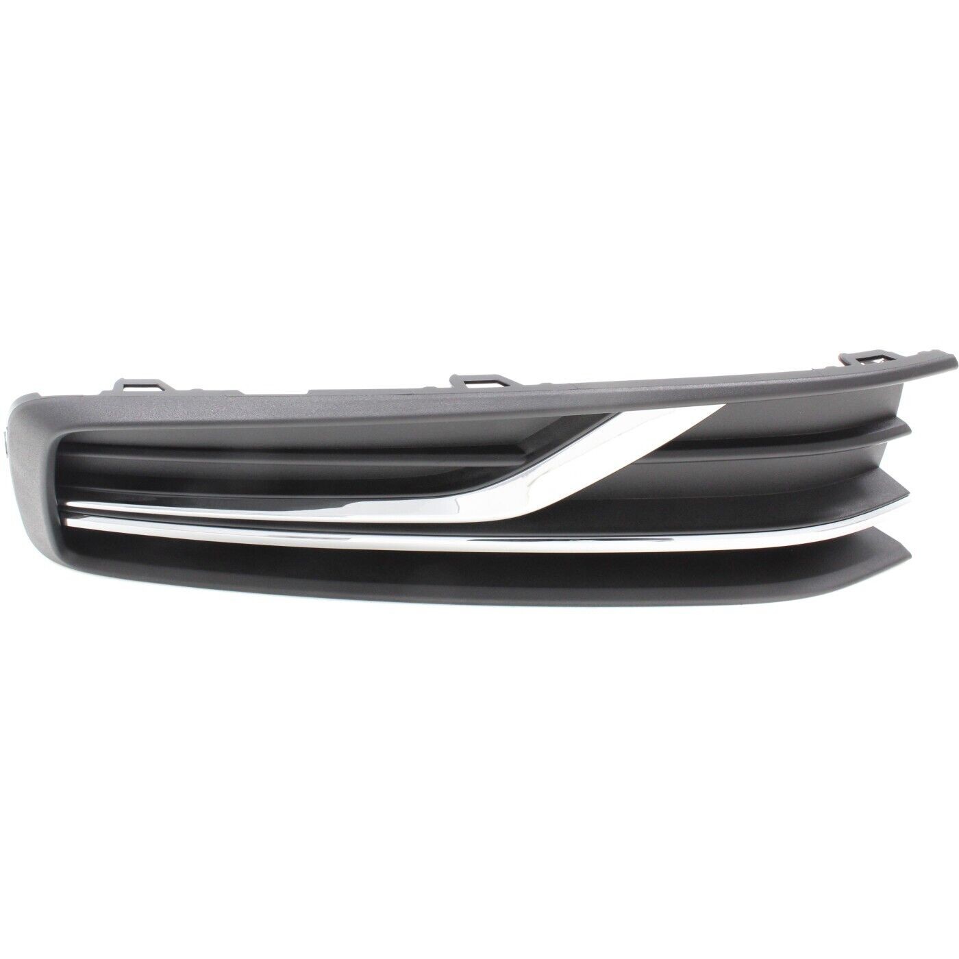 Fog Light Cover For 2016-2019 Volkswagen Passat Textured Front Passenger Side