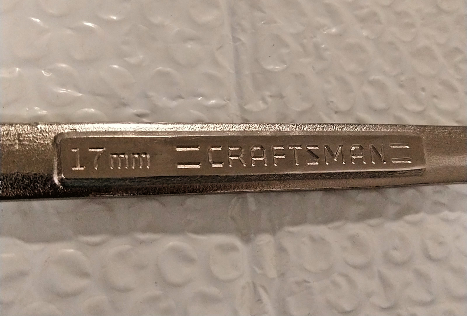 CRAFTSMAN TOOLS USA VV42929, 17MM. COMBINATION WRENCH, 8.2″ LONG, 12 POINT *NOS*