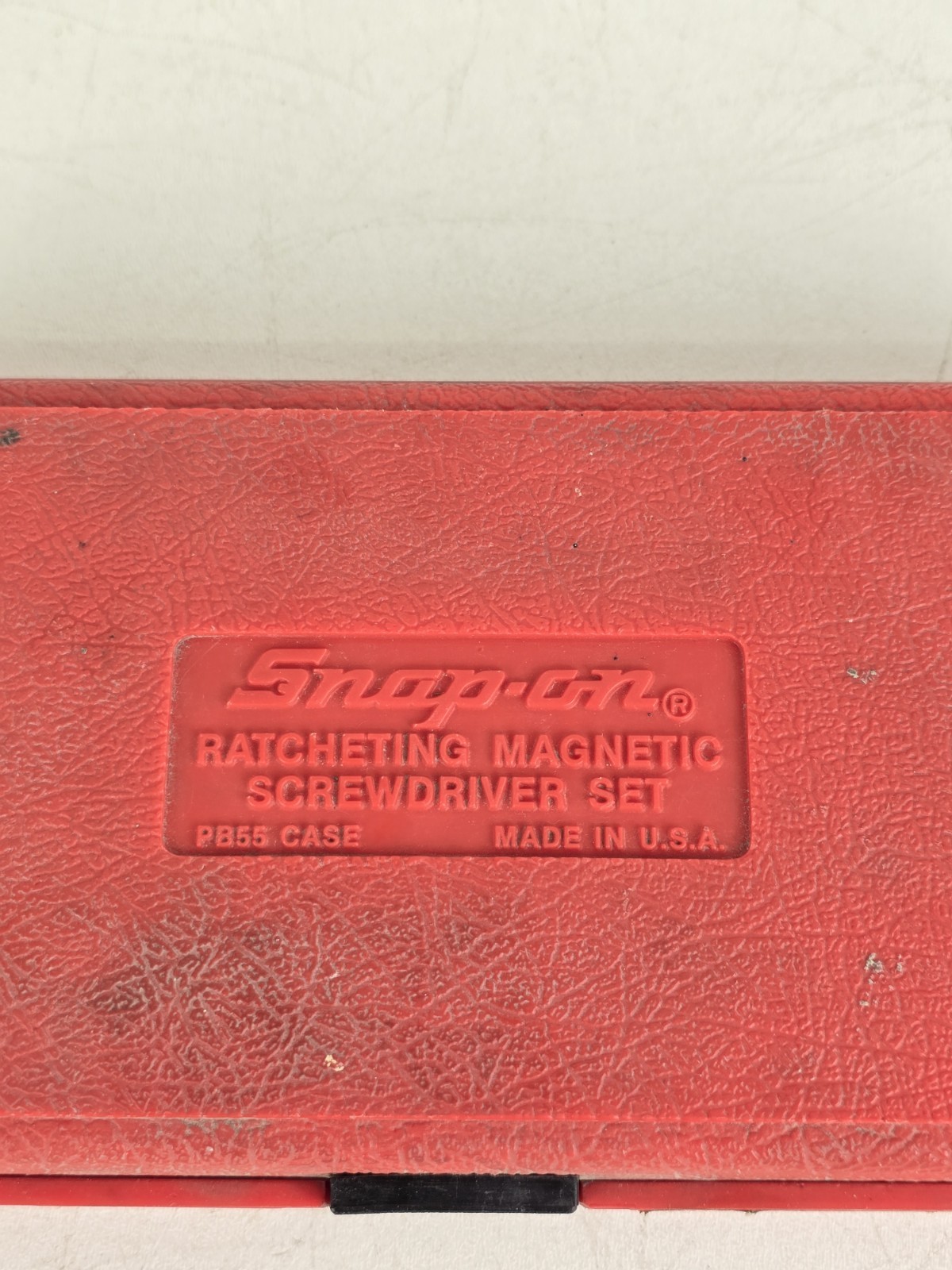 Snap On Tools Ratcheting Screwdriver Set Red Dale Earnhardt Bits & Case SSDMR220