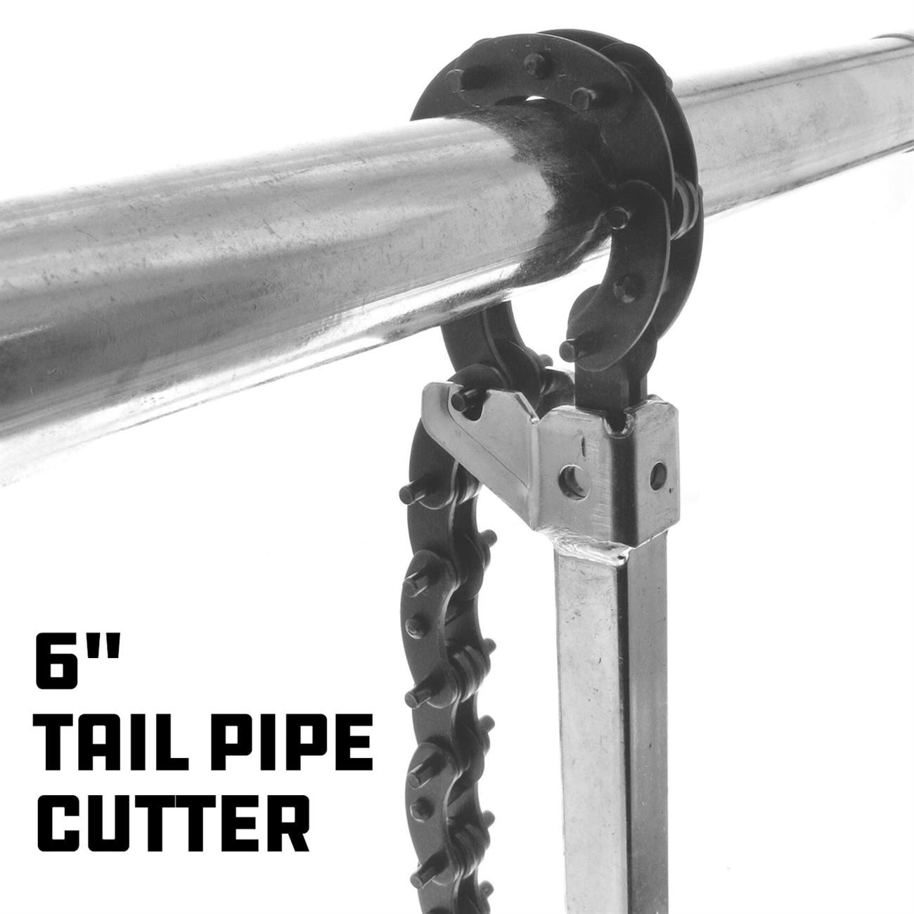 Powerbuilt 940538 Exhaust Pipe Cutting Tool, 3-1/2 – 6 Inch