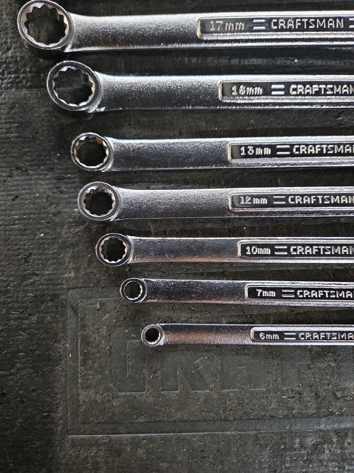 Craftsman Metric Double Box End Wrench Set 12 Point 6mm to 24mm 10pc Made in USA