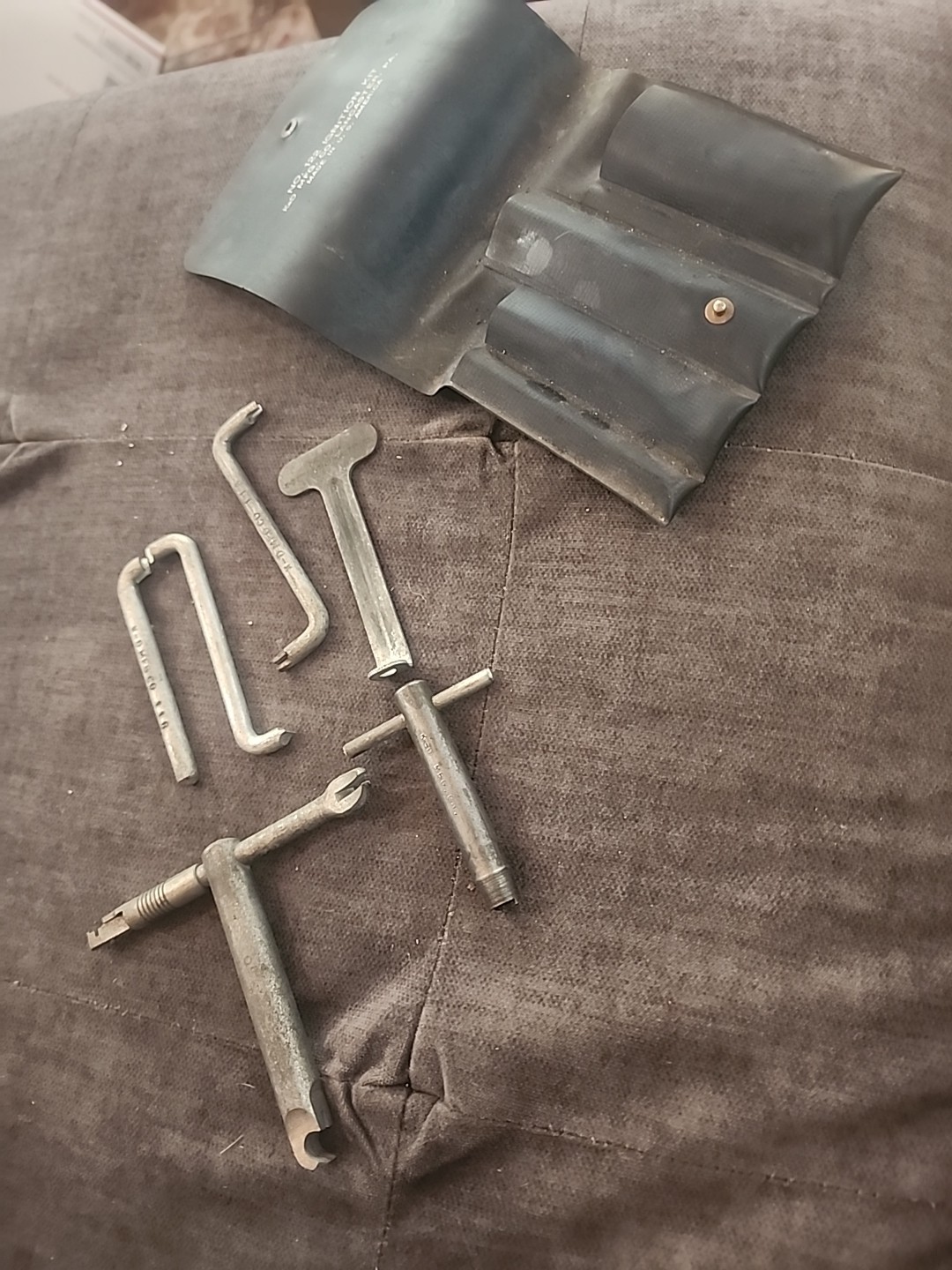 VINTAGE K-D TOOLS No. 122 IGNITION TOOLS KIT INCL. 112 114 115 116 117 118