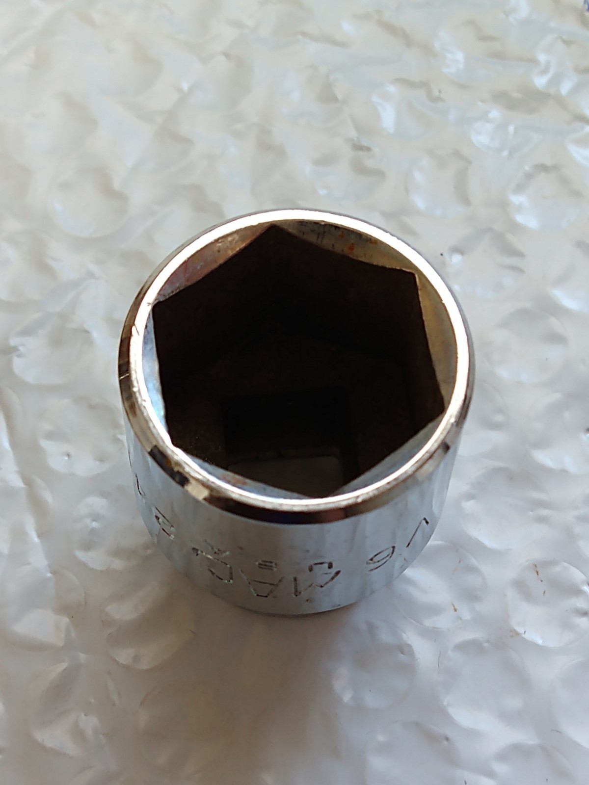 MAC TOOLS V6-24MM, 1/2″ DRIVE, 24MM. SOCKET, SHALLOW, 6 POINT.